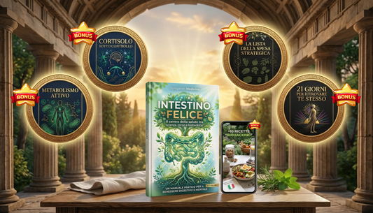 📦PACK "Intestino Felice" 6x1 - Libro + 5 Bonus GRATIS + Regalo" 🎁